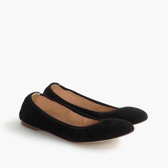 J. Crew Shoes - J Crew Lea Suede Ballet Flats